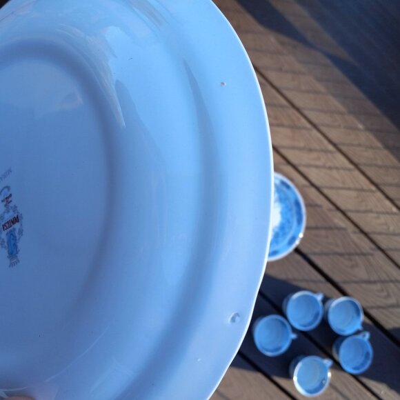 Vintage Pontesa Miranda Snack Plates and Cups Made in Spain 11 Pieces - Picture 13 of 16